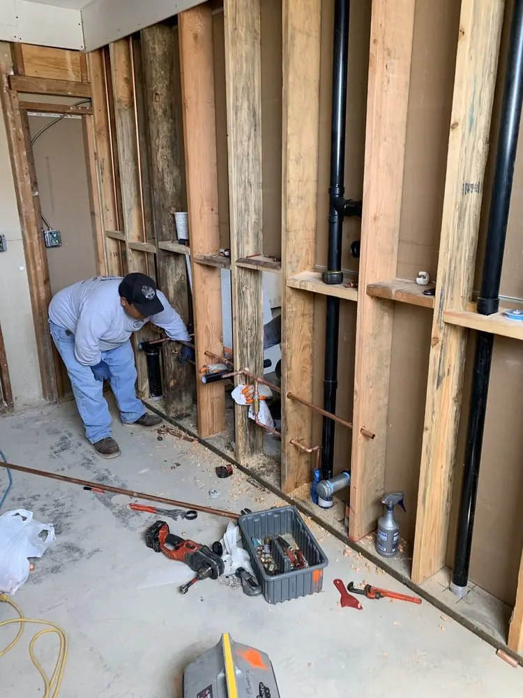 Commercial rough-in plumbing for Commercial Plumbing in Carver Beach